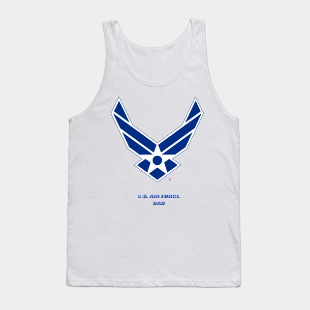 U.S. Air Force  DAD Tank Top by robophoto